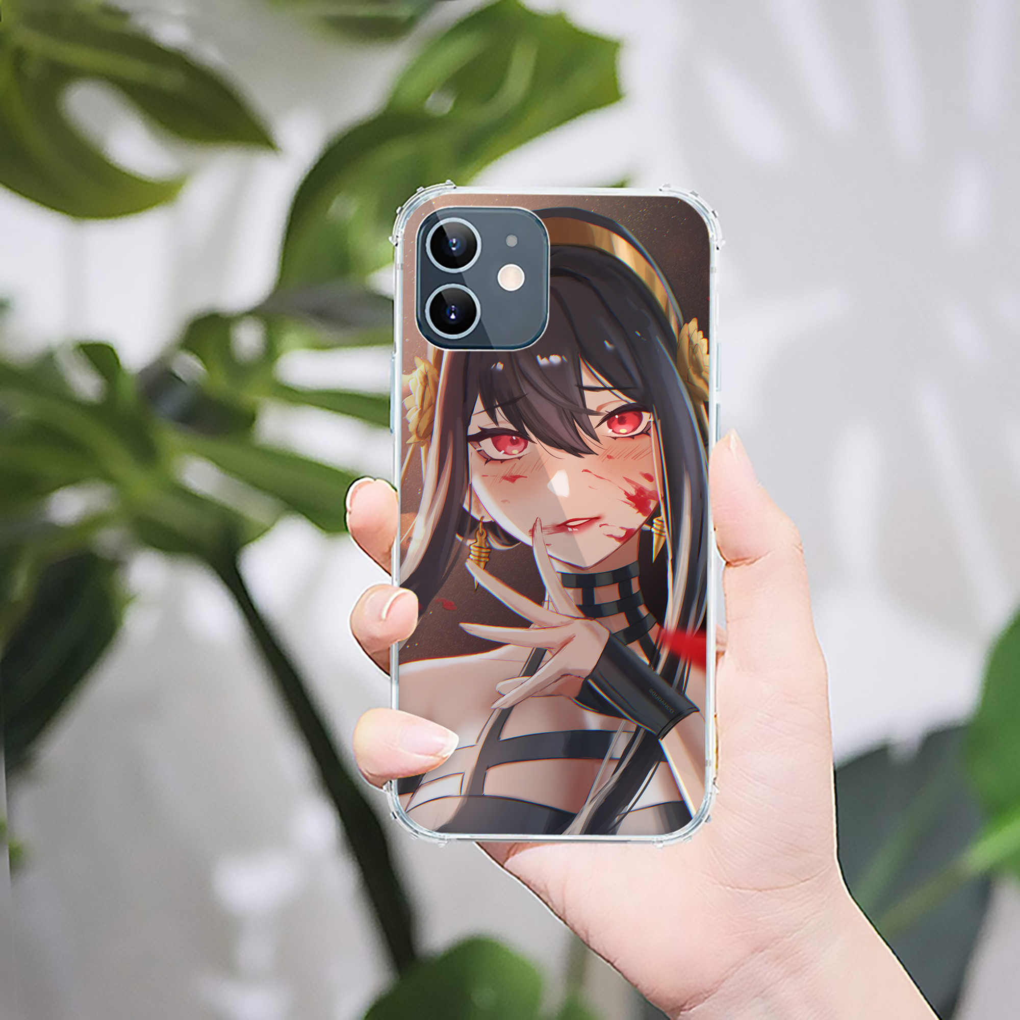 （画像用） SPY×FAMILY间谍家家酒 【iPhone 12シリーズ対応】透明スマホケース（クリアソフトケース）